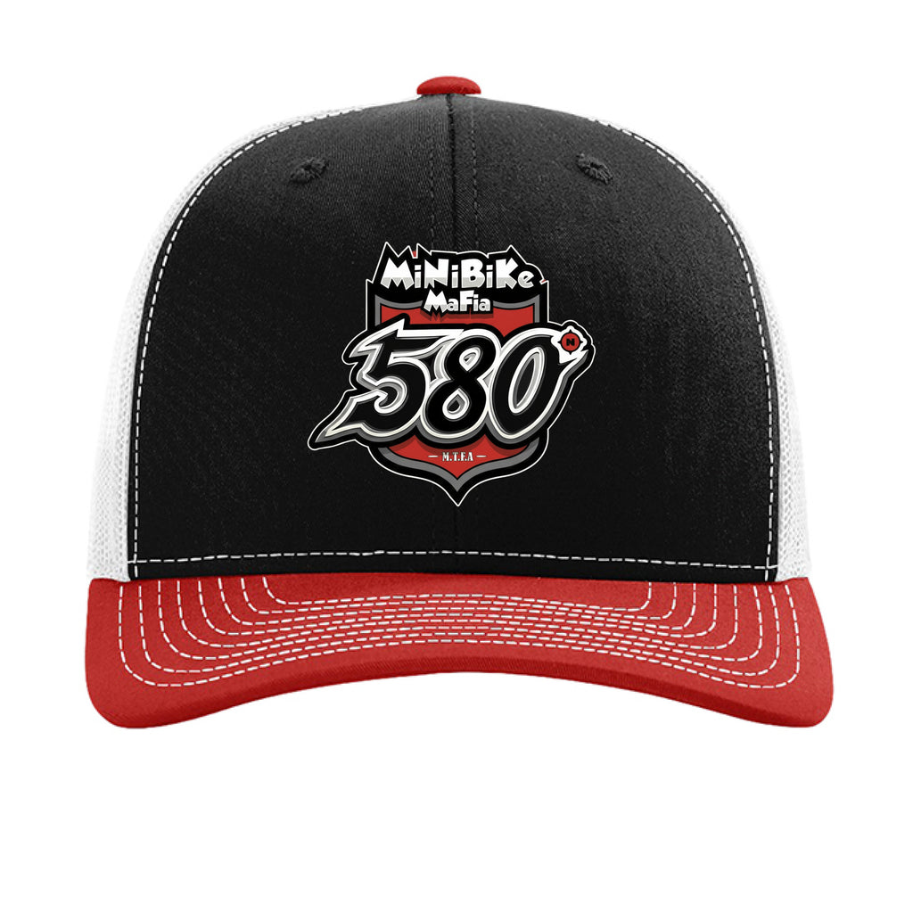 Black/ White/ Red - FRONT